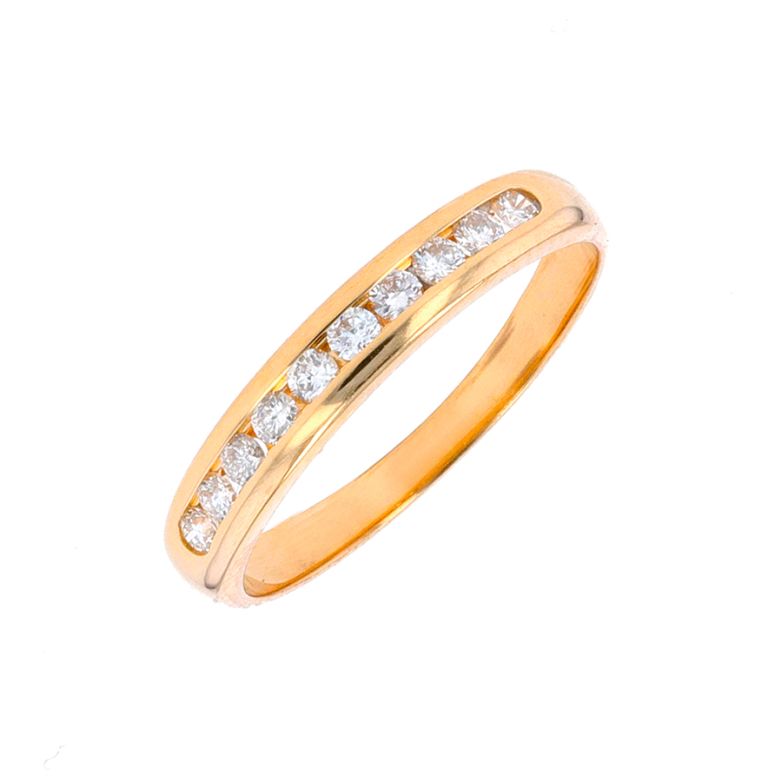 Alliance diamants 0.20 carat or jaune 2.26g Comme neuf -  reconditionné disponible sur Gemme Les Bijoux